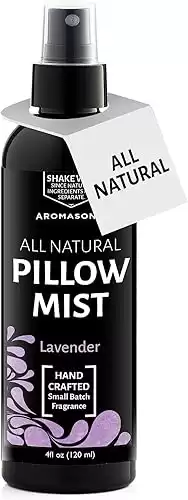 Aromasong Lavender Pillow Spray - All Natural Calming Linen & Bedtime Mist for Deep Sleep - Aromatherapy Botanical Essential Oils for Sleeping - for Relaxing Stress Fragrance Scent